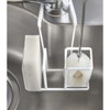 Yamazaki Home - Faucet-Hanging Sponge & Brush Holder - Steel - 4 of 4
