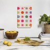 Daily Regina Designs Retro Floral Colorful Print Cutting Board Rectangle - Deny Designs - image 3 of 3