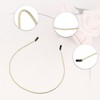 Unique Bargains Women's Fashion Design Thin Cloth Headbands Multicolored 4.72"x0.16" 6 Pcs - image 4 of 4