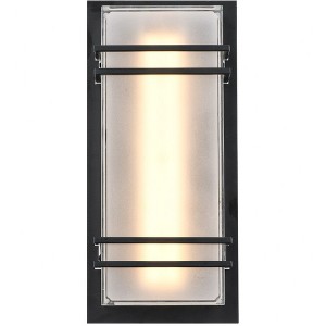 Artcraft Lighting Sausalito 1 - Light Wall Light in  Black - 1 of 4