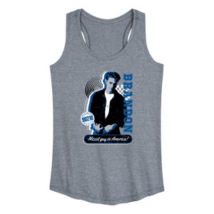 Women's - Beverly Hills 90210 - Brandon Nicest Guy In America Graphic Racerback Tank - 1 of 4