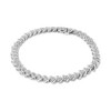 Haus of Brilliance Silver 1.0 Cttw Round Miracle-Set Diamond Tennis Bracelet - 4 of 4
