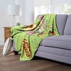 Cartoon Network's Cow And Chicken Strange Siblings Silk Touch Throw Blanket - 2 of 4