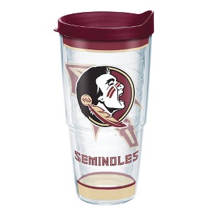 NCAA Florida State Seminoles Tradition Classic Tumbler with Lid - 24oz - 1 of 2