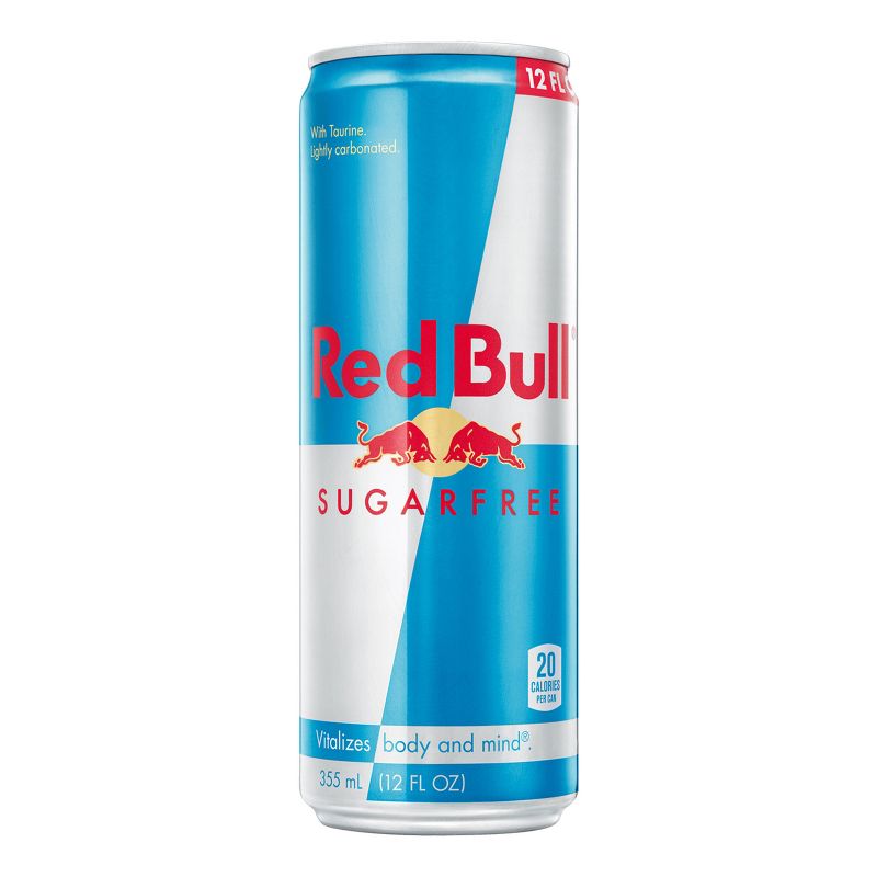 Red Bull Sugar Free Energy Drink - 12 fl oz Can, 1 of 9