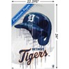 Trends International MLB Detroit Tigers - Drip Helmet 22 Unframed Wall Poster Prints - 3 of 4