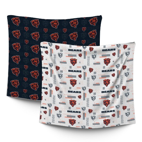 Nfl Chicago Bears Home Away Baby Blanket 2pk Target