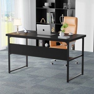Aheaplus 53'' Computer Desk with Charging Station and Thickened Desktop - 1 of 4