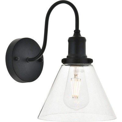Elegant Lighting Histoire 1 light black Wall Sconce