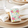 Juvale 60-Pack Facial Tissue Souvenirs for Guests - Welcome Bag Party Favors and Pocket-Size Travel Packs - Floral Designs - 3 of 4