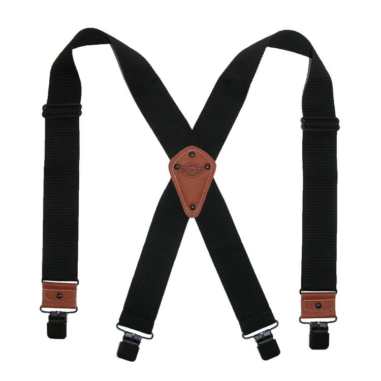 Dickies Men's Industrial Strength Ballistic Nylon Clip End Work Suspenders, 1 of 5
