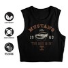 Women's Mustang The Boss Is In Sleeveless Crop Top Tank - 3 of 4