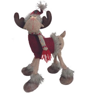 Santa's Workshop Inc. 16" 4 Legged Country Moose - 1 of 4