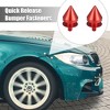 Unique Bargains Umbrella Type Universal Bumper Quick Release Front Rear Bumper Fasteners 4 Set - 2 of 4