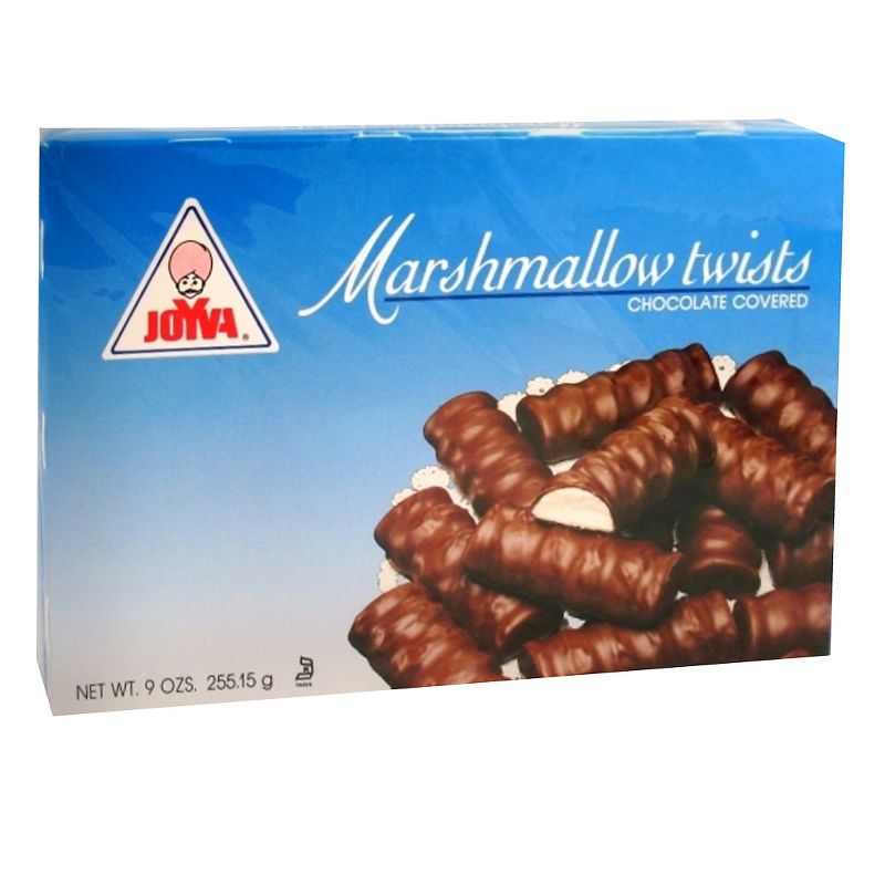 Joyva Chocolate Covered Marshmallow Twists 9oz, 1 of 4