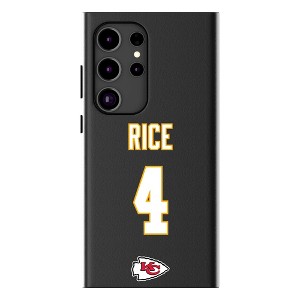 Keyscaper Rashee Rice Kansas City Chiefs 4 Game Tactic MagSafe Compatible Cell Phone Case for Galaxy S25 Ultra - 1 of 4