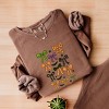 Simply Sage Market Coquette Colorful Halloween Bows Lightweight Garment Dyed Sweatshirt - 3 of 4