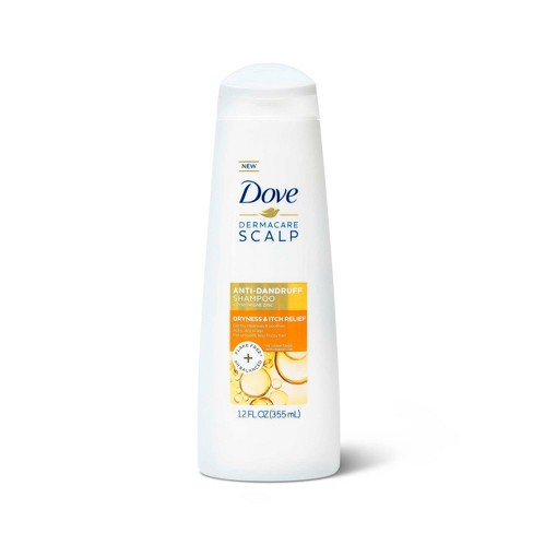 Dove Dermacare Scalp Anti Dandruff Shampoo For Dry And Itchy Scalp Dryness And Itch Relief 12 Fl Oz Target