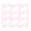 Hudson Baby Infant Girl Cotton Flannel Receiving Blankets, Girl Elephant, One Size - 2 of 2