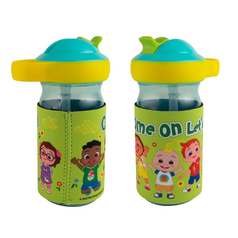 The First Years 12oz Chill &#38; Sip CoComelon Toddler Water Bottle, 2 of 7