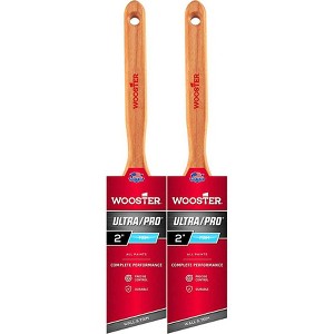 Wooster Genuine 2" Ultra/Pro Firm Angle Sash Paintbrush 2-Pack, 4174-2-2PK - 1 of 1