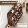 12 Drawer Dresser with Power Outlet, 61" Wood Storage Chest for Bedroom, Living Room, Hallway – Large Capacity Organizer - 4 of 4