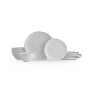 Portmeirion Sophie Conran Arbor 12 Piece Set - Dove Grey - 1 of 3