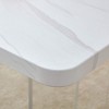 NicBex Dining Table for 4 Morden 66.9" Dining Table Dining Room Table with Acrylic Legs and MDF Top for Dining Room - 4 of 4