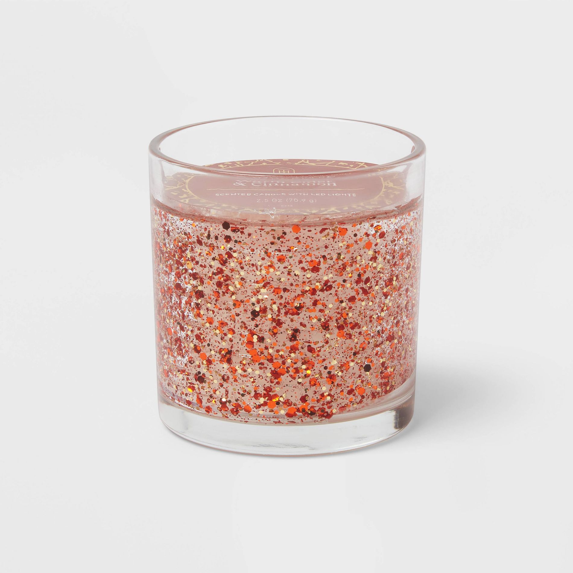 LED Warm Cider and Cinnamon Gel Candle 2.5oz - Threshold™