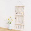 Aoibox Hanging Jewelry Organizer with 30 Hooks, Wall Mounted Necklace Rack with Tassel for Necklace Bracelet Earring Headband Bow - 2 of 4