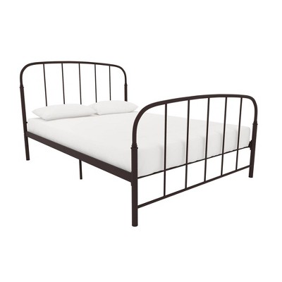 Queen Larissa Metal Bed Bronze - Room 