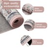 Boho Living Room Rug Washable Non Slip Vintage Floral Low Pile Indoor Home Decor Rugs for Bedroom Playroom - 4 of 4