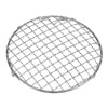 Unique Bargains Stainless Steel Round Cross Wire Barbecue Grill with Legs - 3 of 4