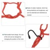 Unique Bargains Travel Camping Extendable Rubber Rope Cover Motorcycle Cargo Luggage Debris Tie-Down Net with 6 Hooks 1 Pc - 4 of 4