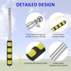 Unique Bargains Telescopic Handheld Stainless Steel Non-slip Grip Flag Pole 1 Pc - 3 of 4