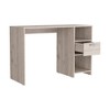 NicBex Home Office Desk 17.04" L Modern Writing Desk with 2 Open Storage Shelves, 1 Drawer and Wooden Desktop for Office, Study, Living Room - 4 of 4