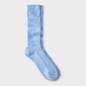 Women's Ribbed Super Soft Slouch Crew Socks - Auden™ One Size 4-10 - 1 of 4