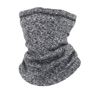 Anna-Kaci Winter Neck Warmer Gaiter Fleece Windproof Face Mask Neck Cover Cold Weather Outdoor Scarf for Men Women - 1 of 4