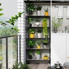 2 Pack 5 Tier Shelf Wire Shelving Unit, NSF Heavy Duty Wire Shelf Metal Large Storage Shelves Height Adjustable Utility - 3 of 4