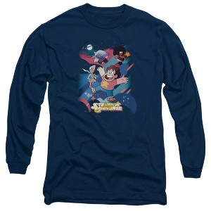 Men’s Steven Universe Group Shot Long Sleeve T-Shirt - 1 of 4