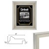 Cardinali Plein Air, Silver 8x10" Picture Frame with Acrylic Glazing & Cardboard Backing, for Photography or Canvas Frame, 3 Wide Moulding, 1/2 Rabbet - 3 of 4