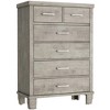 Jojoka 6 Drawers Dresser for Bedroom, 45" Tall Grey Chests of Drawers with Storage - 2 of 4