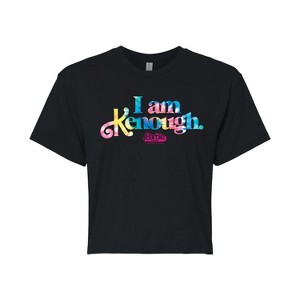 Women's - Barbie - I Am Kenough Full Cropped Graphic T-Shirt - 1 of 4
