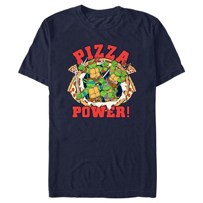 Teenage Mutant Ninja Turtles Pizza Party Men's 18/1 Cotton Short-Sleeve  T-Shirt - Special Order