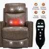 KTMBDW Power Swivel Rocker Recliner Chair for Adults with Massgae and Heat, Electric Swivel Rocking Chairs for Living Room, Nursery - 2 of 4