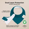 8pk Organic Baby Bandana Bibs, Baby Drool Bibs for Baby Boy, Girl, Baby Bibs for Infant, Newborn - 2 of 4