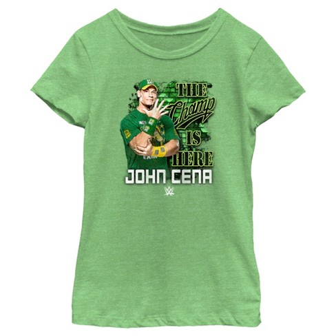 Girl's WWE John Cena The Champ is Here T-Shirt - image 1 of 4