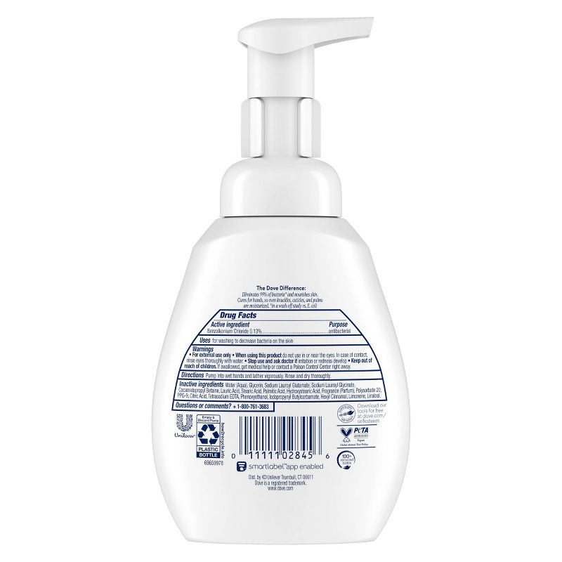 Dove Beauty Care &#38; Protect Antibacterial Foaming Hand Wash - Scented - 10.1 fl oz, 4 of 12