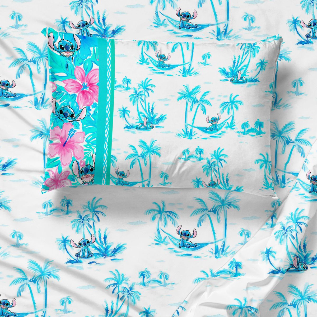 Lilo & Stitch Twin Bungalow Kids' Sheet Set - thumbnail 2