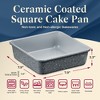 Bakken Swiss Square Cake Pan - Aluminized Steel, Ceramic Non-Stick Coating - 2 of 4